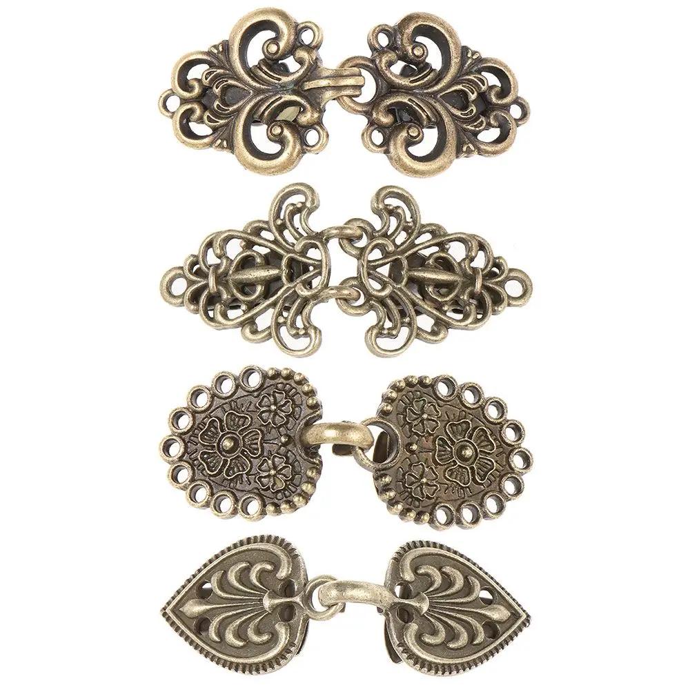 Trendy New Retro DIY Clip Clasps Cardigan Clip Shawl Brooch Sweater Blouse Pin