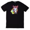 T-shirt Osioł Profil Głowa AkwarelaOtwiera się w nowym oknie lub karcie