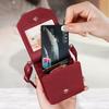 Luxury Design Shoulder Strap Case for Z Flip 4 Mobile Phone with Shockproof and Phone Stand Features