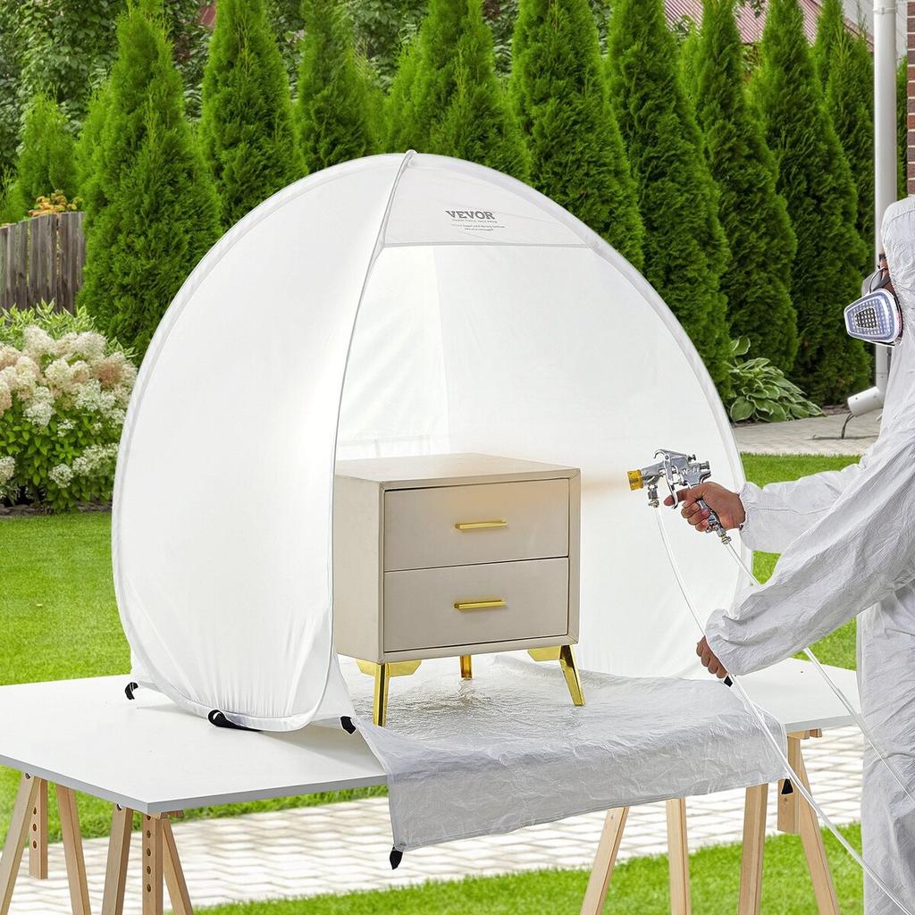 Sprühfarben-Schutzhaus Tragbare Sprühfarben-Zeltkabine 40x35x40 Zoll Pop-Up