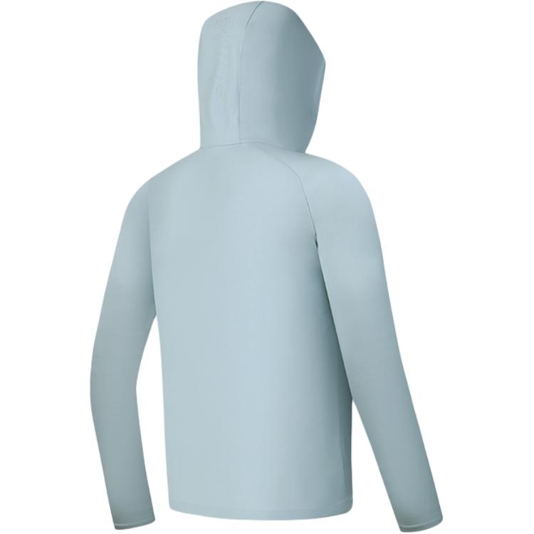 FILA Golf Series Solid Color Knitted Hooded Long Sleeve Jacket Men Jackets Misty-Green A11M425508F-QT