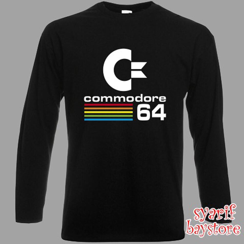 The Commodore 64 C64 Retro Computer Men#039;s Black Size S to 3XL Unisex T-Shirt L