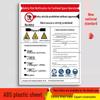 National Standard Limited Space Safety Warning Sign