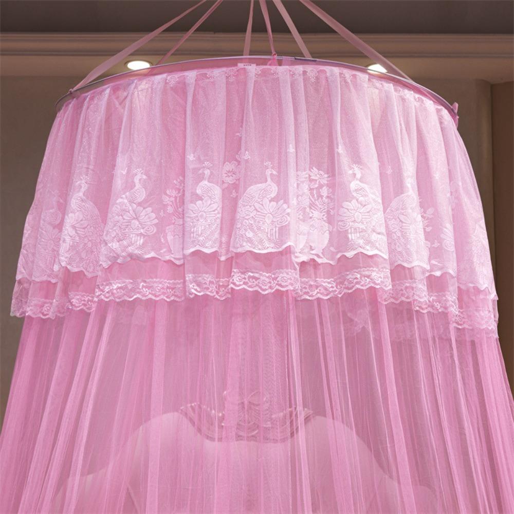Anti-bug Dome Mosquito Net Lace Bed Canopy Practical Hanging Princess Mosquito Net  Summer