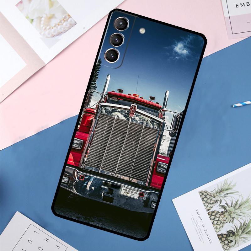 Cool Heavy Truck Car Case For Samsung Galaxy S24 Ultra S21 S22 S23 S25 Ultra S9 S10 Plus S20 FE S25 FE Back Cover