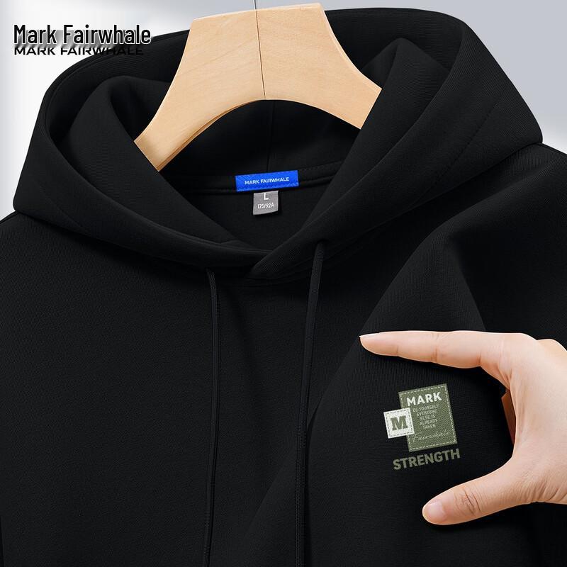 Mark Fairwhale Men's American Retro Hooded Sweatshirt