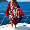 Arsenal Football Club Crest Printed Beach Towel, Super Soft Microfiber, Perfect Gift Birthday, for Pool, Beach, Travel, for family and friends