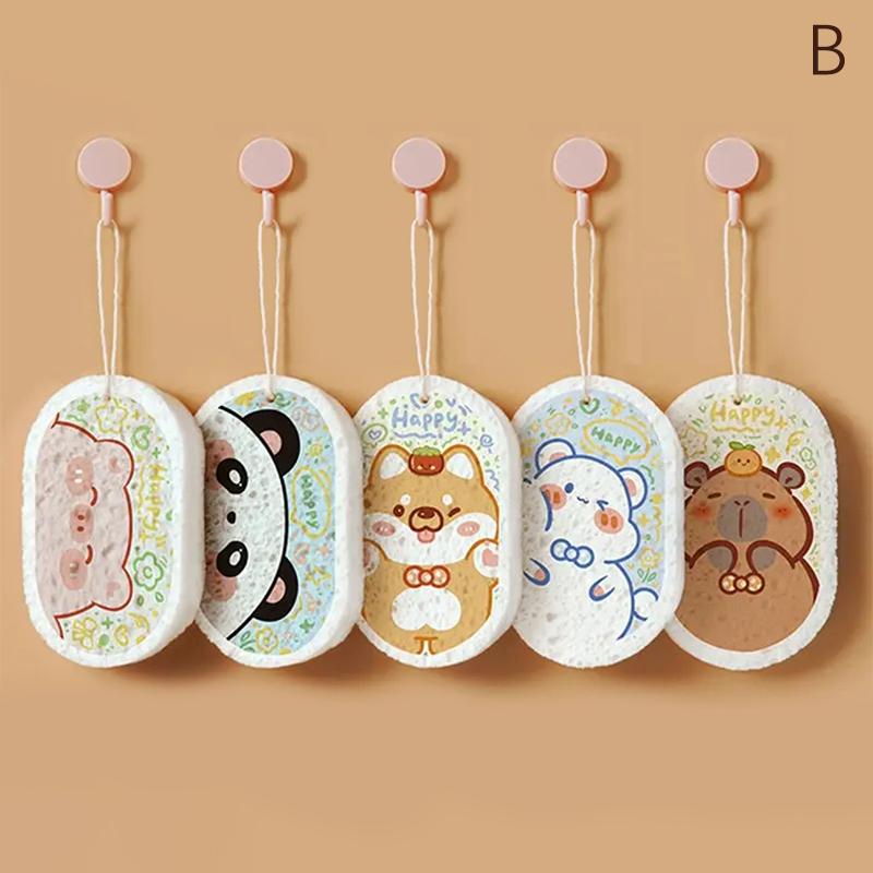 

Кухонная губка для мытья посуды Мягкая Впитывающая Чистящая Тереть Мультяшная Цветная Губка Щетка Бытовая Чистящая Щетка Губка Чудо-губка