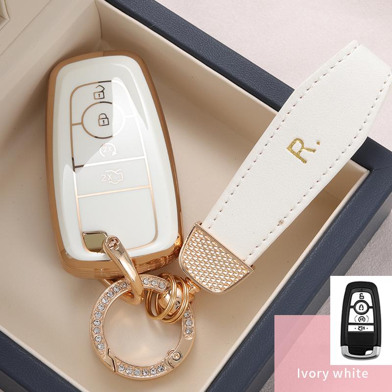 Tpu Car Key Case Bag For Ford Fusion Mustang Explorer Ecosport Edge S-Max Ranger Lincoln Mondeo F150 F250 F350 F450 F550
