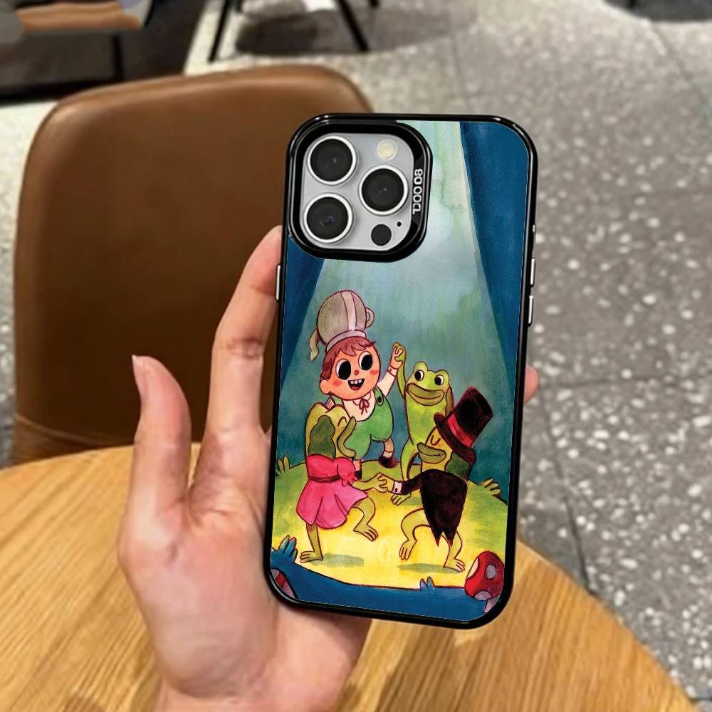 

Чехол для телефона O-Над G-Садом W-Стеной Темная Сказка для iPhone 17, 16, 15, 14, 13, 12, 11, Pro Max, Цветной, Посеребренная Внутренняя Крышка iPhone15plus