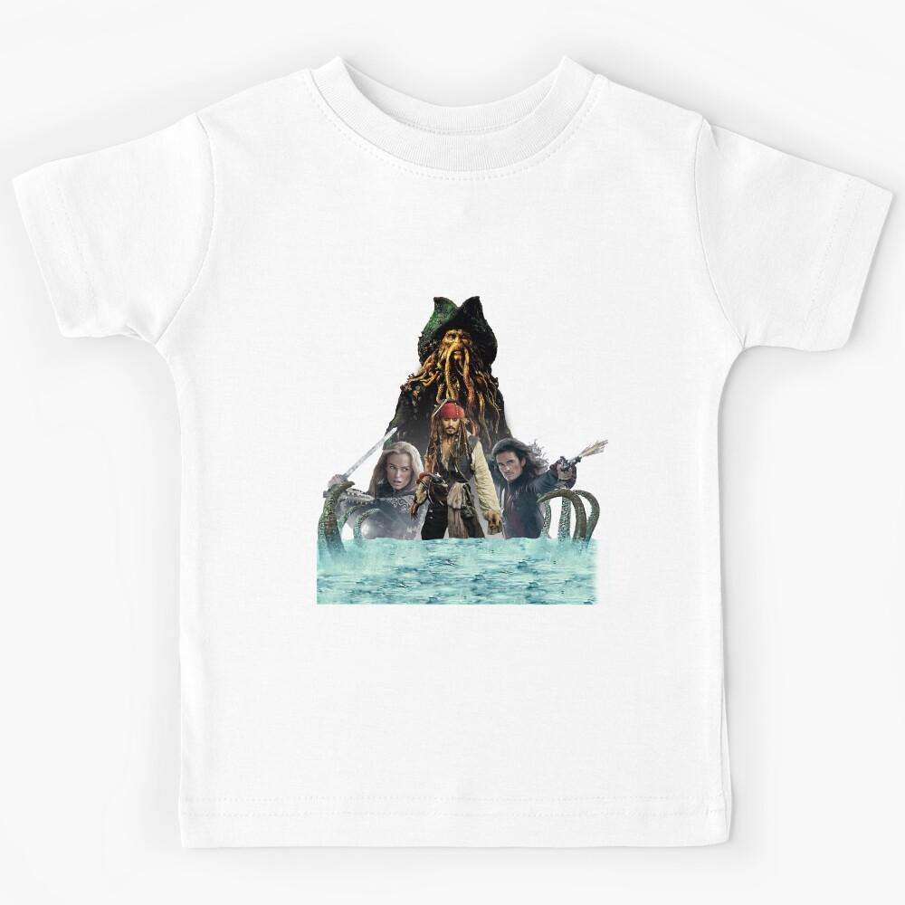 Mens My Favorite Pirates Of The Caribbean Cute Gifts Kids T-Shirt 160
