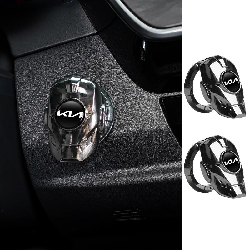 Car One-Touch Start Cover Ignition Switch Button Protector Case Interior For KIA Sportage Rio Ceed Niro Soul Stonic Picanto