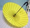 11 Bone Solid Color Double Long-handled Umbrella Wholesale Straight Pole Umbrella Retro Gift High-end Business Advertising Umbrella Men's Large