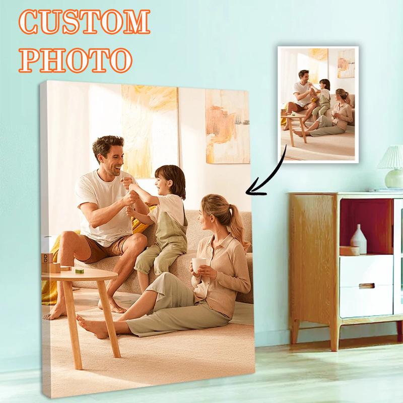 Leinwanddruck Gemälde nach Maß Ihr Foto Poster Tierfigur Landschaft Abstraktes Bild Salon Heim Wanddeko für Festivals, Party, Themenveranstaltungen