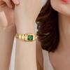 Women Dress Bracelet Watches Clock Relógio Fashion Rhinestone Square Small Dial Steel Band Ladies Watch Elegant