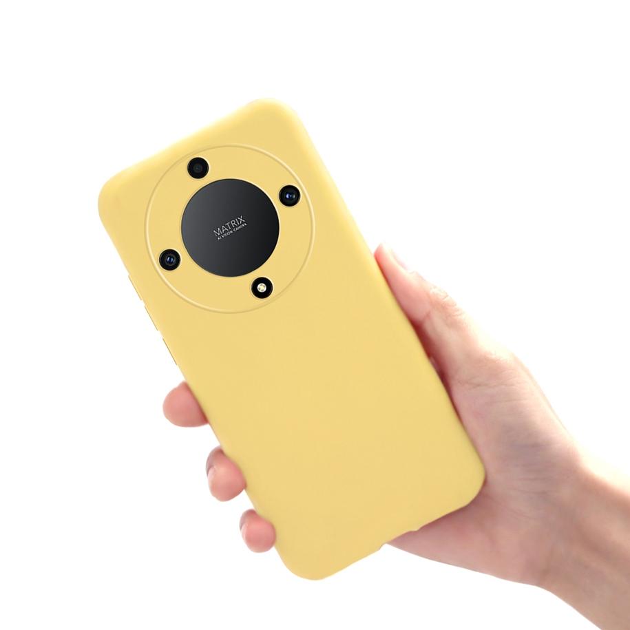 For Honor Magic 5 Lite Case 2023 Fashion Plain Color Soft Silicone Phone Back Cover For Honor X9a 5G RMO-NX1 Fundas 6.67" Bumper