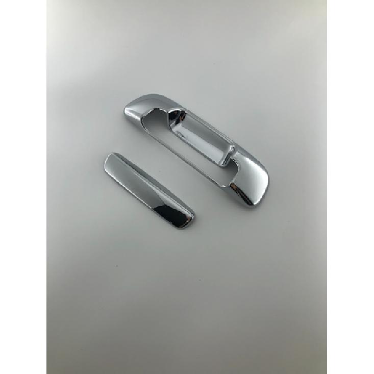 Rear Tailgate Chrome Door Handle Bowl Lid Cover Trim For 2002-2007 Jeep Liberty