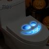 Night Light Car Stickers Glow In The Dark Sticker, Self-adhesive Ghost Face Shape Decals, Fluorescent Halloween Art Waterproof PVC Stickers, for Walls