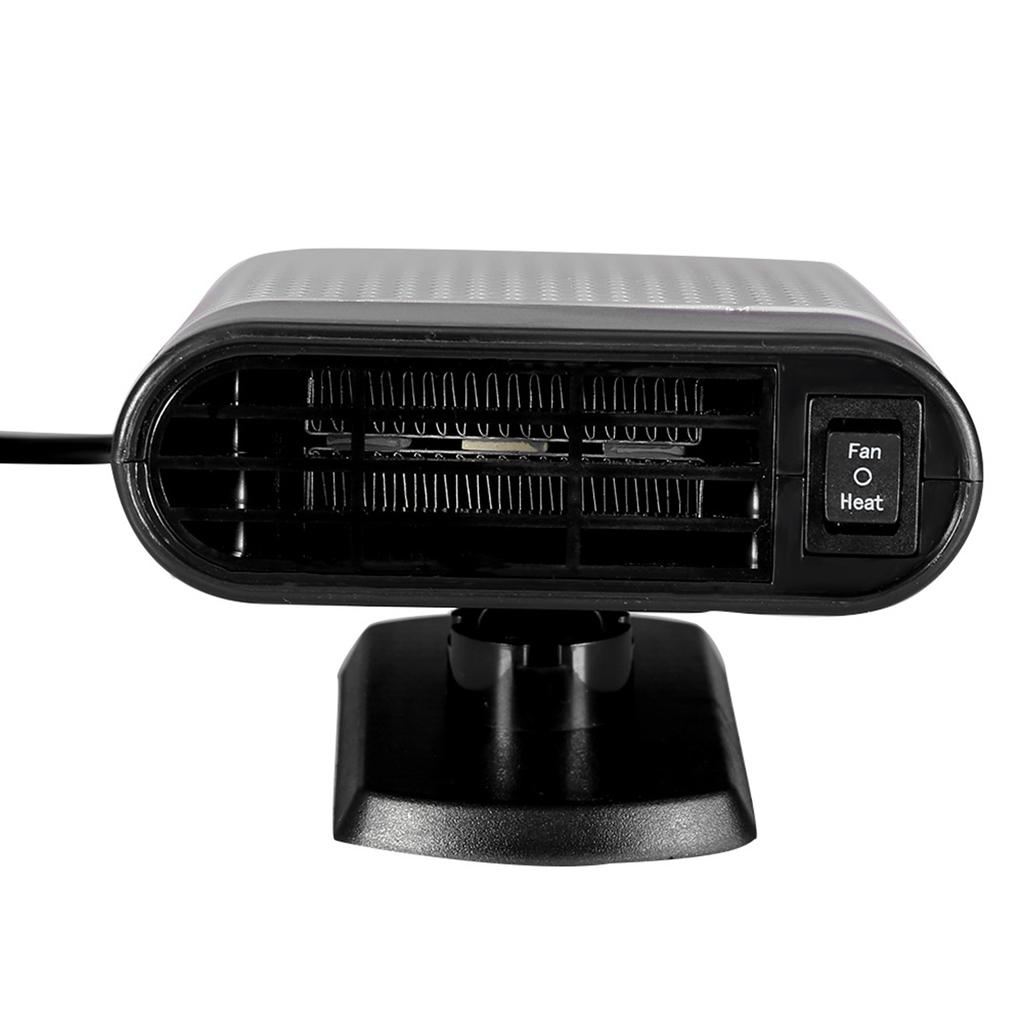 Car 12V Portable Electric Window Heater Heating Dryer   Fan Defroster Demister (Red)