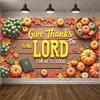 Seasonal Banner Inspirational Quote Inspirational Sign Gratitude Banner Colorful Display Autumn Banner For Thanksgiving Seasonal