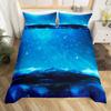 Galaxy Duvet Cover Set 3D Printed Space Themed Bedding Set Boys Galaxy Series Universe Pattern Polyester Quilt Cover For Girl