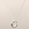 BEFORE MOONRISE [Silver 925] Triple Circle Necklace SN41
