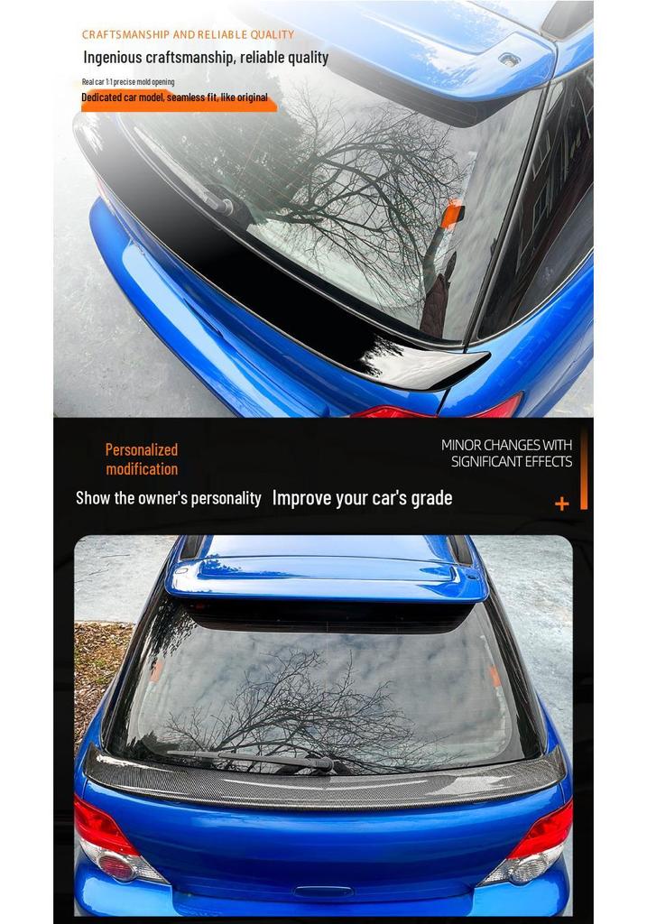 Rear Spoiler for 2001-2007 Subaru Impreza WRX Wagon