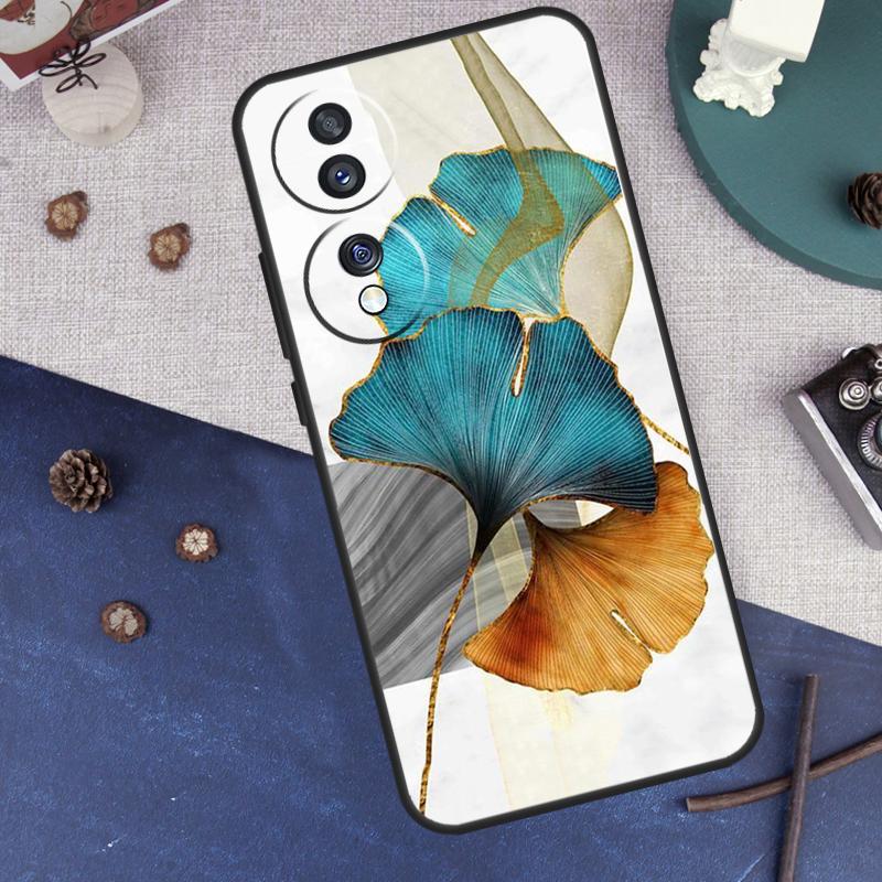 Luxury Gold Foil Art For Honor Magic 8 5 6 7 Lite Case For Honor 200 400 Pro X9c X9b X9d X8c X8b 9 50 70 90 Win RT