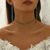 Fashionably Simple Diamond-studded Ring, Bracelet, Earrings And Necklace Set For Women. Bridal Jewelry Set.