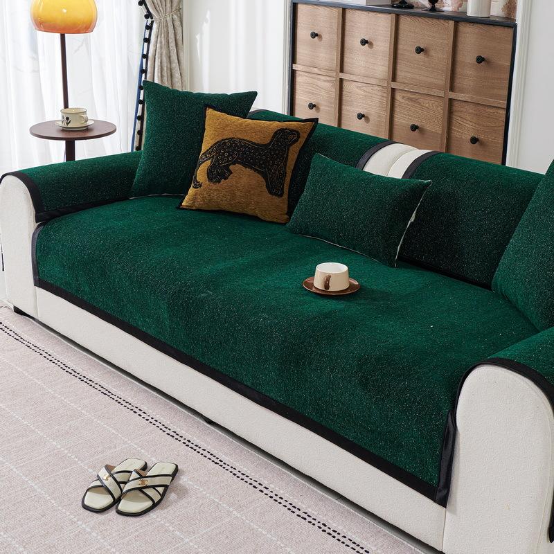 

Simple Sofa Cushion, Universal In All Seasons, Light Luxury, High-End Leather Sofa Special Sofa Seat Cushion Sofa Cover 70*70cm