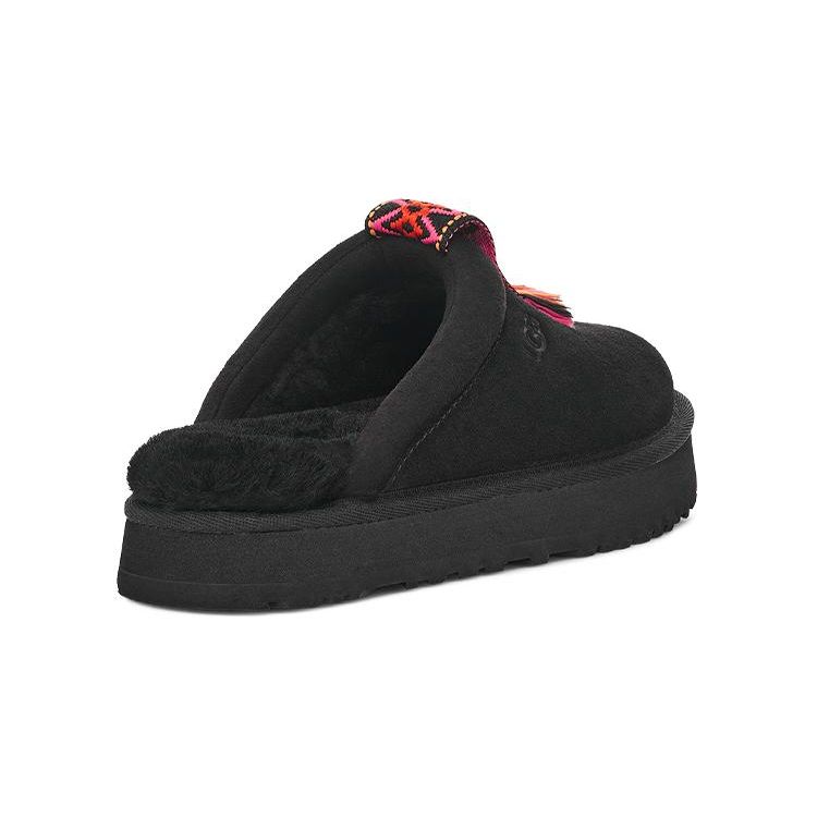 UGG Lær Lett Komfortable Barneslippers Barneslippers Svart 1153053K-BLK
