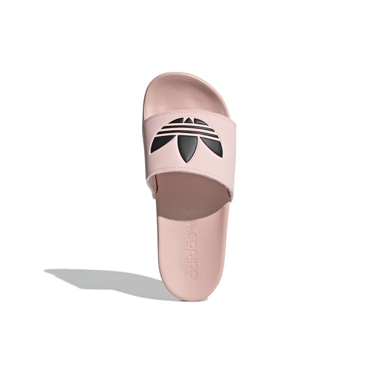 Adidas Originals Adilette Lite Comfortable Simple Rubber Sole Stitched Non-Slip Slide Sandals Women Footwear Pink EG8682