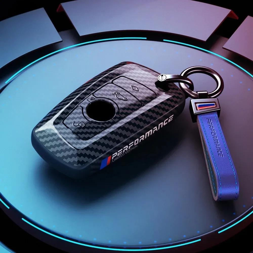 ABS Kohlefaser Autoschlüsselabdeckung Hülle für Bmw F20 F30 F31 F34 F10 F11 F25 I3 M3 M4 F15 F16 3 5er GT Auto-Styling Zubehör