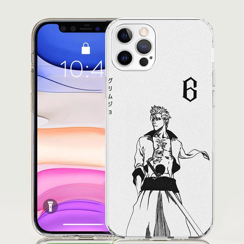 Bleach Grimmjow Phone Case For Apple iPhone 17 Air 16 15 Plus 14 + 13 Mini 12 11 Pro Max 7 8 SE 16Max Soft Shell Cover Coque 17