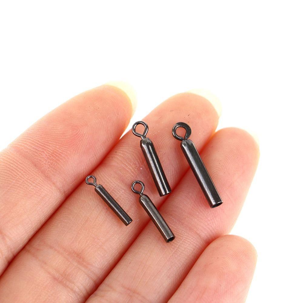 10pcs 360 Degree Fishing Floats Holders Stainless Steel Fishing Line Fixed Tube Fishing Accessories