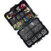 188pcs Fishing Tackle Box Outdoor Fishing Gear Include Hooks Beads Jigs Fishing Hook Combination Accessories