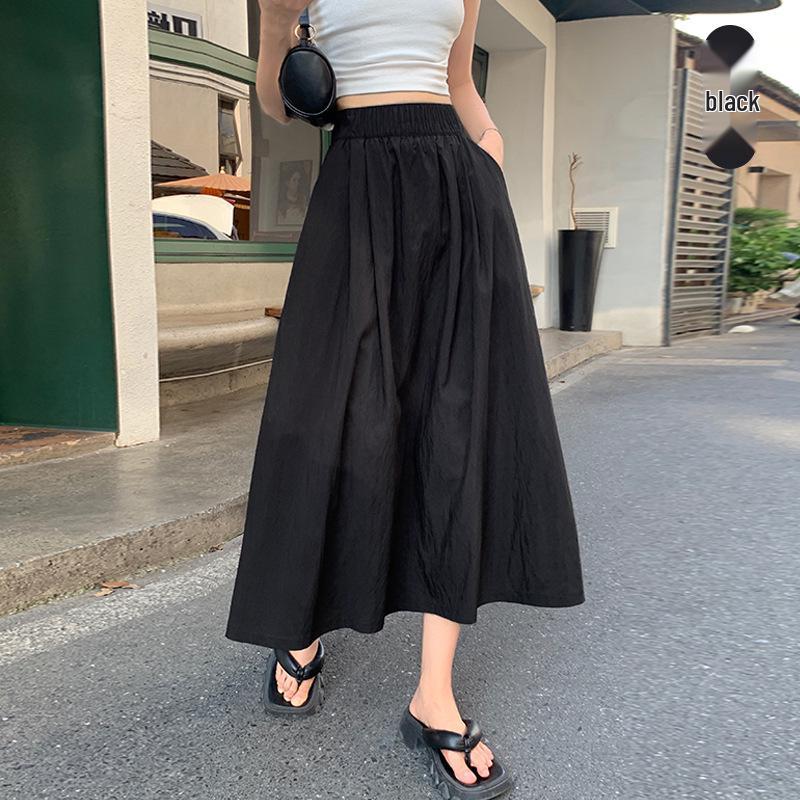 

Женская ретро-юбка-солнце А-силуэта до колен в французском стиле 2026 3XL