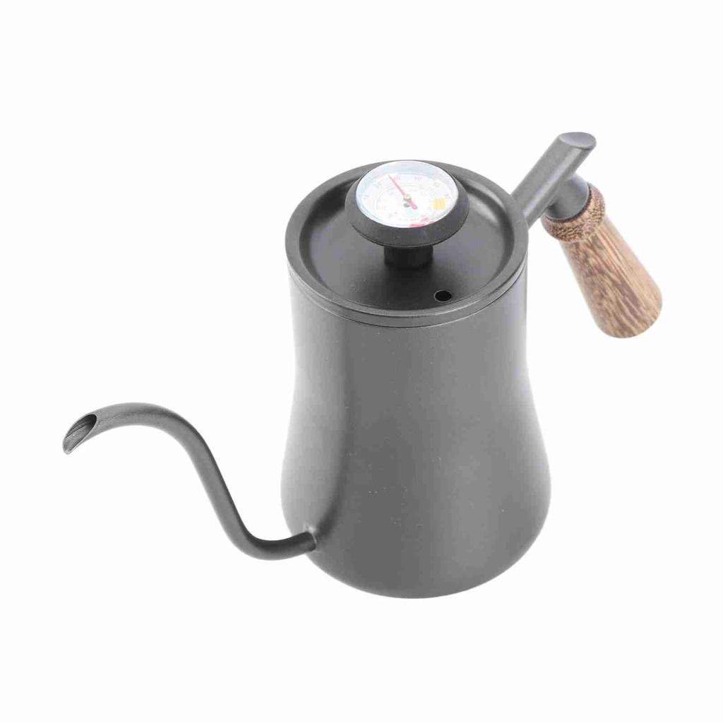 550ml Gooseneck Coffee Kettle Pour Over Coffee Maker with Thermometer Filter
