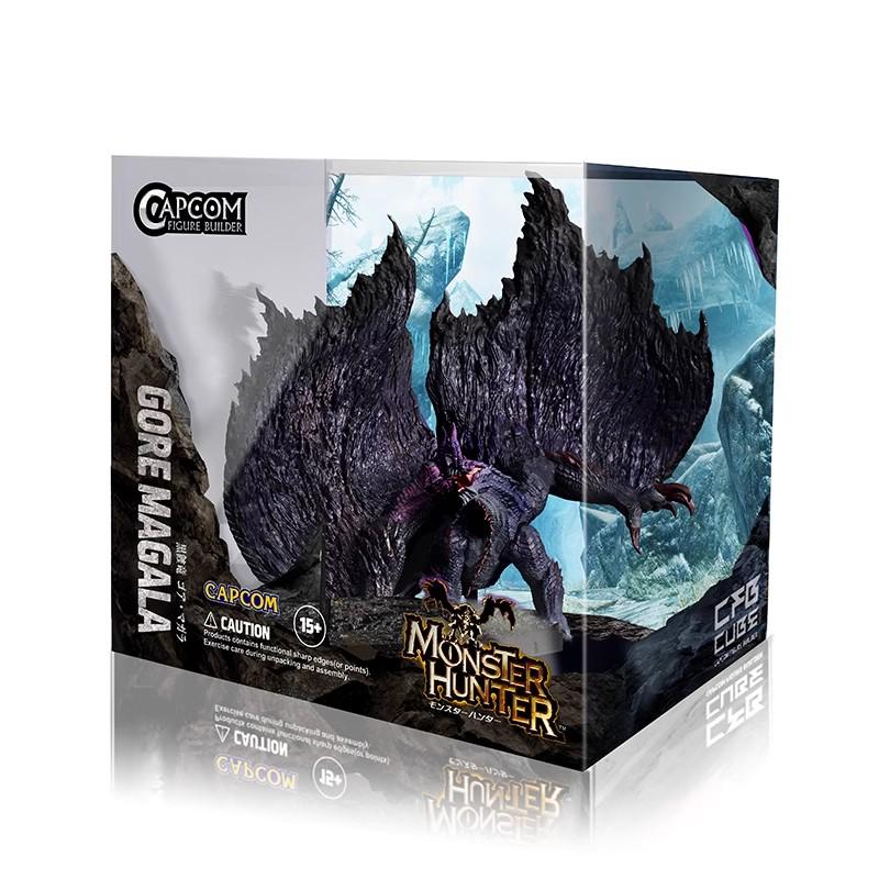 Monster Hunter CUBE Zinogre Amatsu Crimson Glow Valstrax Gore Magala MAGNAMALO Mizutsune Monster Dragon Figure Model Toys