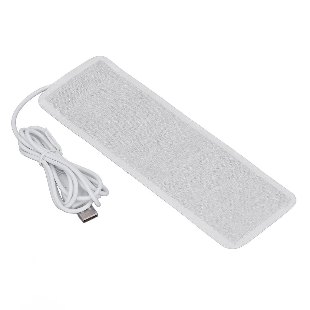 Heating Pad 5V USB Powered Relieve Fatigue Machine Washable Carbon Fiber Electric Heating Pad with 150cm Power Cord for