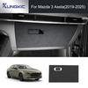 For Mazda 3 Axela 2019 2020 2021 2022 2023 2024 2025 LHD RHD Car Copilot Box Anti-kick Suede Carbon Fiber Style Protect Sticker