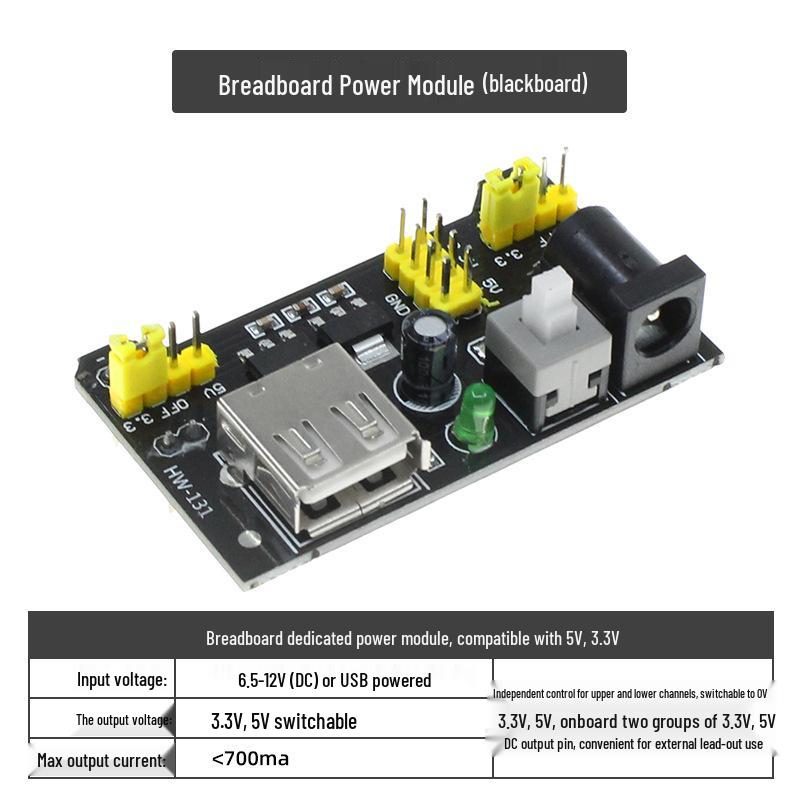830/400 Hole MB-102 Solderless Breadboard Circuit Prototype Kit