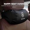 AABIB1 For Benz Car Logo Seat Headrest Leather Neck Pillow Decorative Accessories Exclusive AMG W124 W203 W204 SPRINTER V CLASS VIANO