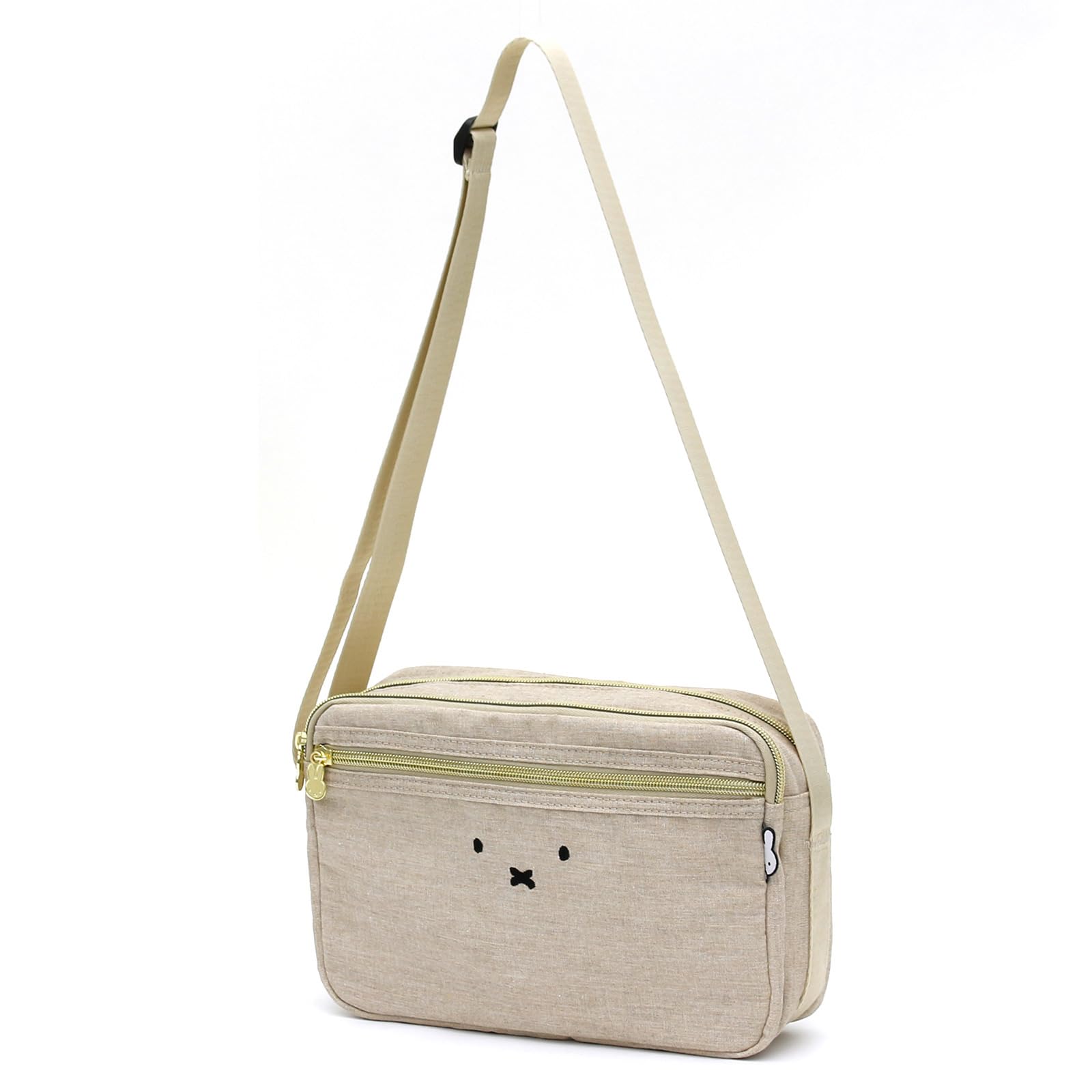 

Miffy Mini Shoulder Bag for Horizontal Face Beige [Hapitas] Women, B282,