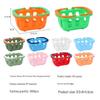 Mini Shopping Basket Toy Set: Dollhouse Grocery & Fruit Accessories