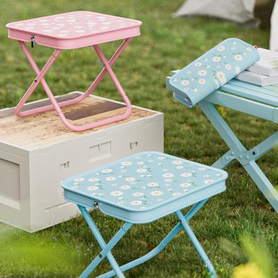 Outdoor Folding Stool Camping Chair Park Stool Picnic Small Mazar Fishing Chair Portable Small Bench Folding Chair