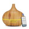 400ml Wood Grain Aroma Diffuser with Onion Head Design - Essential Oil Humidifier & Atomizer