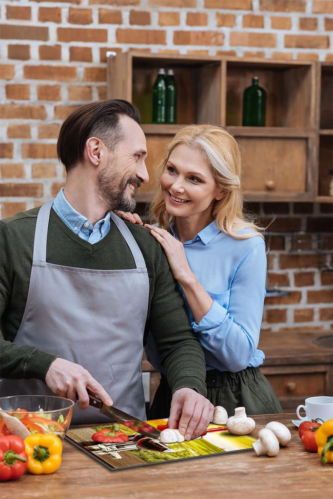 GLAS-SCHNEIDEBRETT 30x52 Wein