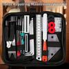 25/30 in 1 Guitar Tool Kit Set Multi-functional Guitar Repair Toolbox Guitar Parts Replacement Toolbox Picks String Fixed Buckle