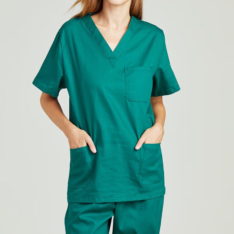 XEYN Imported Pure Cotton Short-Sleeved Scrub Set